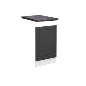 Vicco PŘEDNÍ PANEL Fame-Line Anthrazit-Gold Landhaus 45 cm , PD Antracit obraz