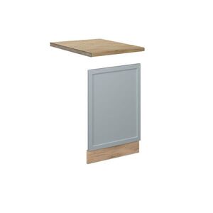 Vicco PŘEDNÍ PANEL Fame-Line Světle modrošedá 45 cm , PD Dub obraz