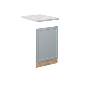 Vicco PŘEDNÍ PANEL Fame-Line Světle modrošedá 45 cm , PD Mramor obraz