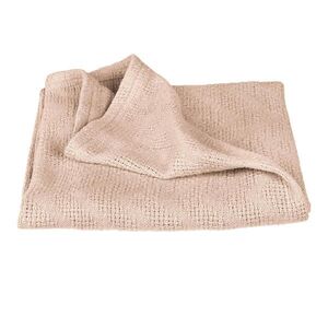 Roba PŘIKRÝVKA V PLETENÉM STYLU 80 x 80 cm Frosty Almond- Beige obraz