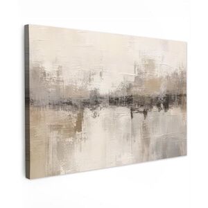 MuchoWow OBRAZ NA PLÁTNĚ Moderní umění - Abstraktní - Béžová 30x20 cm obraz