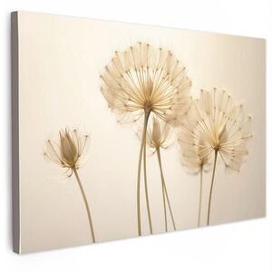 MuchoWow OBRAZ NA PLÁTNĚ Sluneční světlo - Pampeliška - Botanické - Květiny 30x20 cm obraz