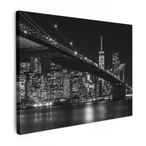 MuchoWow OBRAZ NA PLÁTNĚ New York - Brooklyn - most 40x30 cm obraz