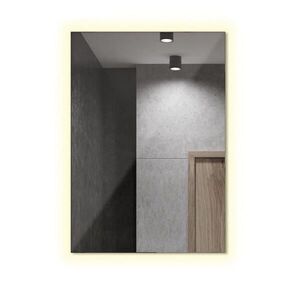 TULUP ZRCADLO Obdélníkové 40x60 cm LED 3000K teplé světlo obraz