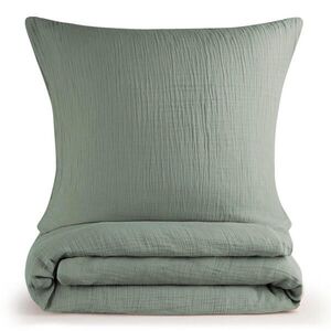 Blumtal POVLEČENÍ mušelín, 100% bavlna, 155/220 cm & 80/80 cm, zelená obraz