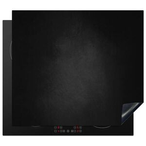 MuchoWow KRYT NA INDUKČNÍ DESKU Beton - Černá - Šedá - Texturovaná - Průmyslová 57.6x51.6 cm obraz
