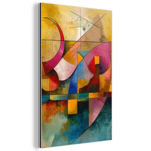 MuchoWow KOVOVÝ OBRAZ Umění - abstraktní - moderní 40x60 cm obraz
