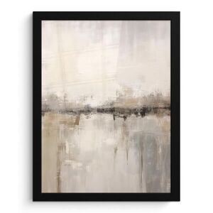 MuchoWow PLAKÁT V RÁMU Moderní umění - Abstraktní - Béžová 30x40 cm obraz