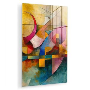 MuchoWow OBRAZ NA AKRYLOVÉM SKLE Umění - abstraktní - moderní 60x90 cm obraz