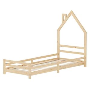 ML-DESIGN DĚTSKÁ POSTEL Dům 90x200 cm přírodní obraz