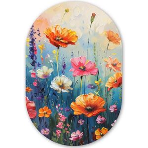MuchoWow NÁSTĚNNÝ OBRAZ Květiny - Příroda - Akvarel - Umění 60x90 cm obraz