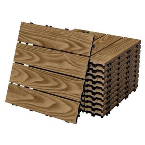 ML-DESIGN TERASOVÁ DLAŽBA Teak 22 kusů obraz