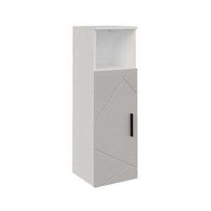 Vicco MIDI SKŘÍŇKA Irma Bílá/bílý vysoký lesk 30 x 93 cm s dveřmi obraz