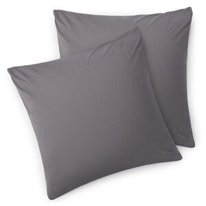 Blumtal POVLAK na polštář Agneta 60/60 cm, sada 2 ks, 100% bavlna, šedá obraz
