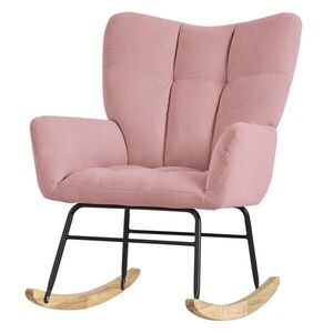 ML-DESIGN HOUPACÍ křeslo ve froté vzhledu, růžové obraz