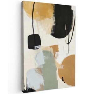 MuchoWow OBRAZ NA PLÁTNĚ Malba - abstraktní - barvy 80x120 cm obraz