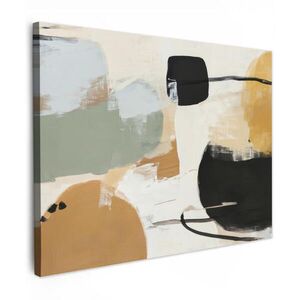 MuchoWow OBRAZ NA PLÁTNĚ Malba - abstraktní - barvy 40x30 cm obraz