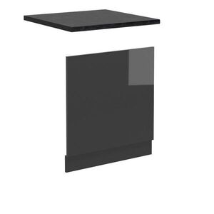 Vicco PŘEDNÍ PANEL R-Line Antracitový vysoký lesk 60 cm , PD Antracit obraz