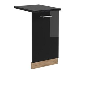 Vicco ČELNÍ PANEL MYČKY R-Line Černý vysoký lesk 45 cm , PD Antracit obraz