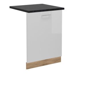 Vicco PŘEDNÍ PANEL R-Line Bílá vysoký lesk 60 cm , PD Antracit obraz