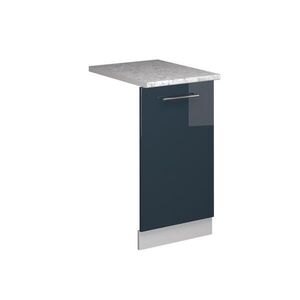 Vicco ČELNÍ PANEL MYČKY Fame-Line Tmavě modrá s vysokým leskem 45 cm s pracovní deskou obraz