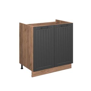 Vicco SKŘÍŇKA POD DŘEZ Fame-Line Tmavě šedá 80 cm , PD Antracit obraz