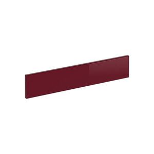 Vicco KUCHYŇSKÁ DVÍŘKA R-Line Červená vysoký lesk 59.6 x 11.2 cm nábytková čela pro skříň k vestavné troubě obraz