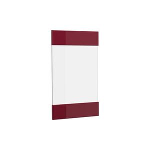 Vicco KUCHYŇSKÁ DVÍŘKA R-Line Červená vysoký lesk 39.6 x 59 cm nábytková čela pro závěsnou vitrínu obraz