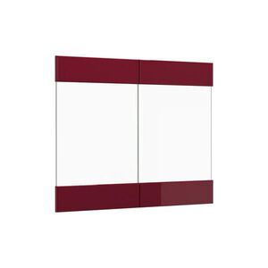 Vicco KUCHYŇSKÁ DVÍŘKA R-Line Červená vysoký lesk 79.2 x 59 cm nábytková čela pro závěsnou vitrínu obraz