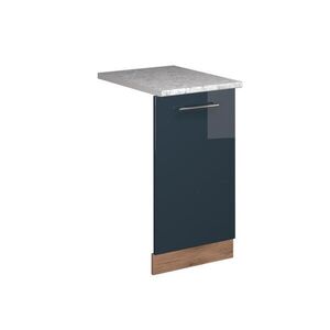Vicco ČELNÍ PANEL MYČKY Fame-Line Tmavě modrá s vysokým leskem 45 cm s pracovní deskou obraz