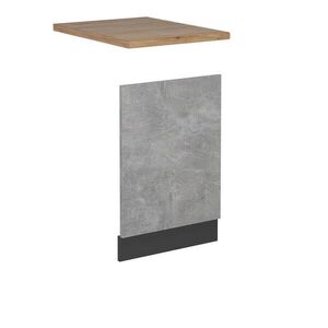 Vicco PŘEDNÍ PANEL R-Line Beton 45 cm , PD Dub obraz