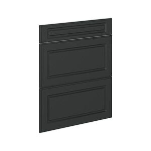 Vicco KUCHYŇSKÁ DVÍŘKA R-Line Antracitový venkovský dům 59.6 x 70.4 cm nábytková čela pro spodní skříňku se zásuvkami obraz