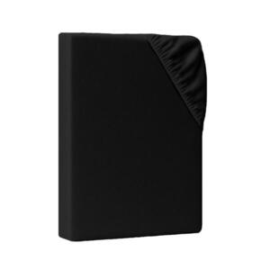 AM Qualitätsmatratzen PROSTĚRADLO s elastickým prvkem 90/220/25 cm černé obraz