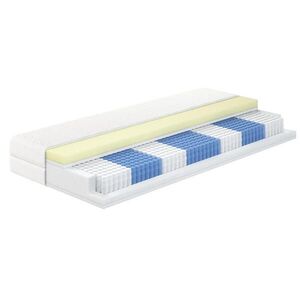 AM Qualitätsmatratzen MATRACE VISCO s taštičkovými pružinami 1000 pružin 140/200 cm H3 - výška 24 cm a potah z tencelu obraz