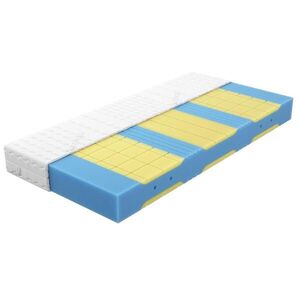 AM Qualitätsmatratzen MATRACE ze studené pěny s viskoelastickými vložkami 140/200 cm H3 - výška 19 cm a potahem Tencel obraz