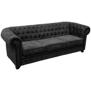 MID.YOU POHOVKA CHESTERFIELD, dřevo, textil, kompozitní dřevo, antracitová obraz