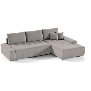 Beautysofa ROHOVÁ pohovka Draco L cappuccino, pravá obraz