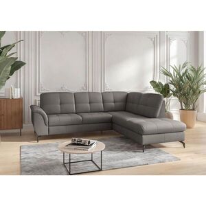Sit & More ROHOVÁ SEDAČKA, kůže, textil, mokka obraz