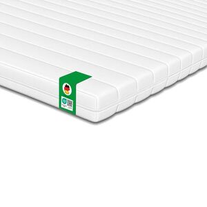 Schlaftroll TOPPER NA MATRACI 140x200 – 5 cm – měkký mikrovláknový potah pratelný – pohodlný topper pro vyšší komfort obraz