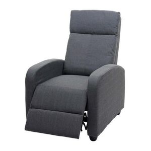 MCW RELAXAČNÍ KŘESLO Šedá obraz