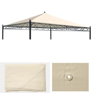 MCW NÁHRADNÍ POTAH STŘECHY PERGOLA CALPE I Krémově bílá obraz