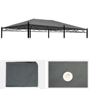 MCW NÁHRADNÍ STŘECHA PERGOLA CALPE Šedá obraz