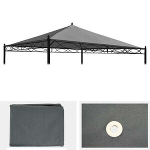 MCW NÁHRADNÍ POTAH STŘECHY PERGOLA CALPE I Šedá obraz