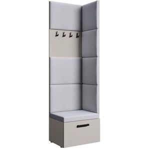 Beautysofa PŘEDSÍŇOVÁ sestava Margaret V 81/203/43 s čalouněnými panely, kašmírová obraz