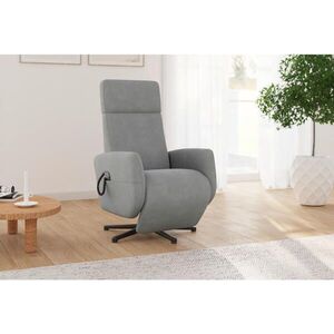 Sit & More RELAXAČNÍ KŘESLO, textil, šedá obraz