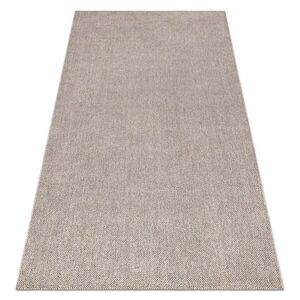 rugsX KOBEREC CASABLANCA LOOM hnědá, smyčka, měkká vnitřní i venkovní 400/400 cm obraz