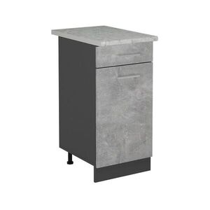 Vicco SPODNÍ SKŘÍŇKA KUCHYŇSKÉ LINKY R-Line Beton 40 cm PD Mramor obraz