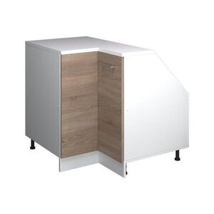 Vicco ROHOVÁ KUCHYŇSKÁ SKŘÍŇKA POD ŠIKMOU STŘECHU R-Line Sonoma 75.6 cm s 1 dveřmi, korpus skříně hloubka 60 cm obraz