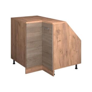 Vicco ROHOVÁ KUCHYŇSKÁ SKŘÍŇKA POD ŠIKMOU STŘECHU R-Line Sonoma 75.6 cm s 1 dveřmi, korpus skříně hloubka 60 cm obraz