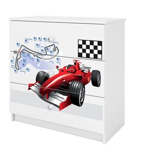 RAUMHIRSCH FURNITURE KOMODA Babydreams Formule 1 81/81/41 obraz